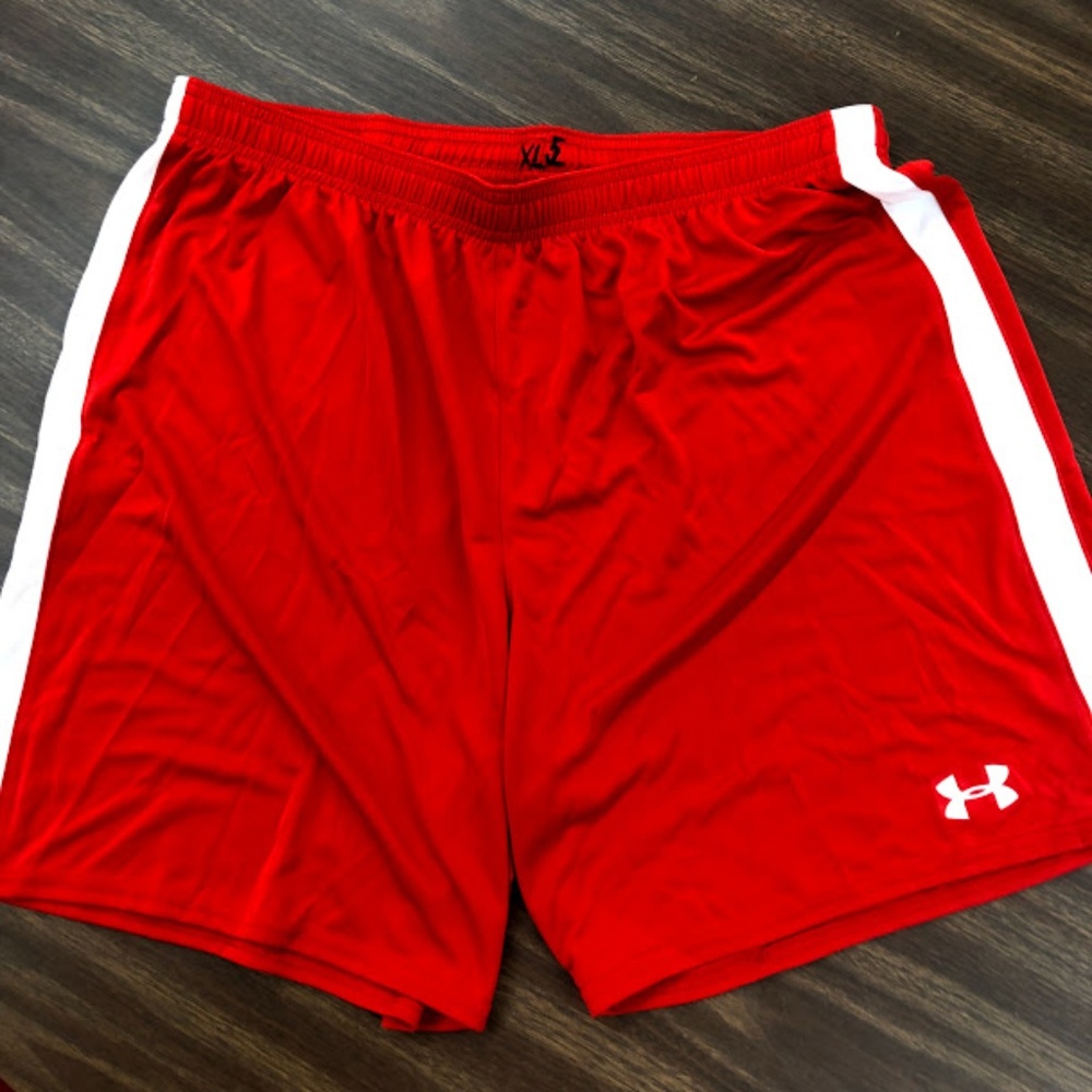 Men's Red Under Armour Shorts